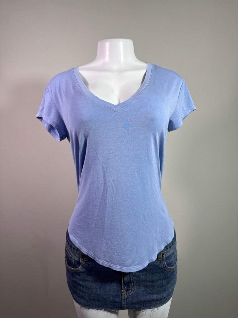 American Eagle Outfitters Favorite T lavender v-neck t-shirt – Women's Used